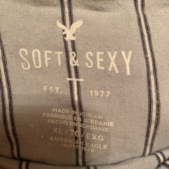 stripped off the shoulder shirt!! - Picture 3 of 3